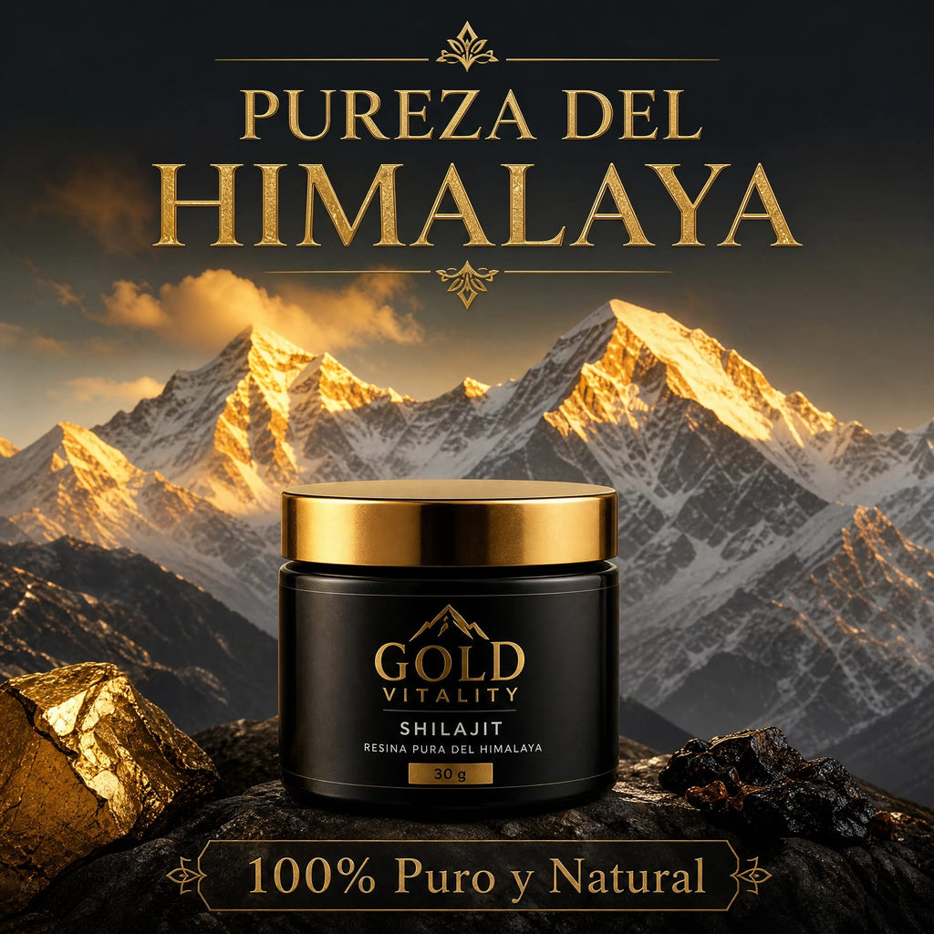 Suplemento Shilajit premium - origen natural del Himalaya