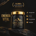 Shilajit 100% Puro 💎 Fuente de Energía Vital del Himalaya